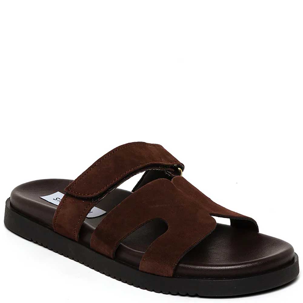 LM - Steve Madden Missile-e dark brown suede