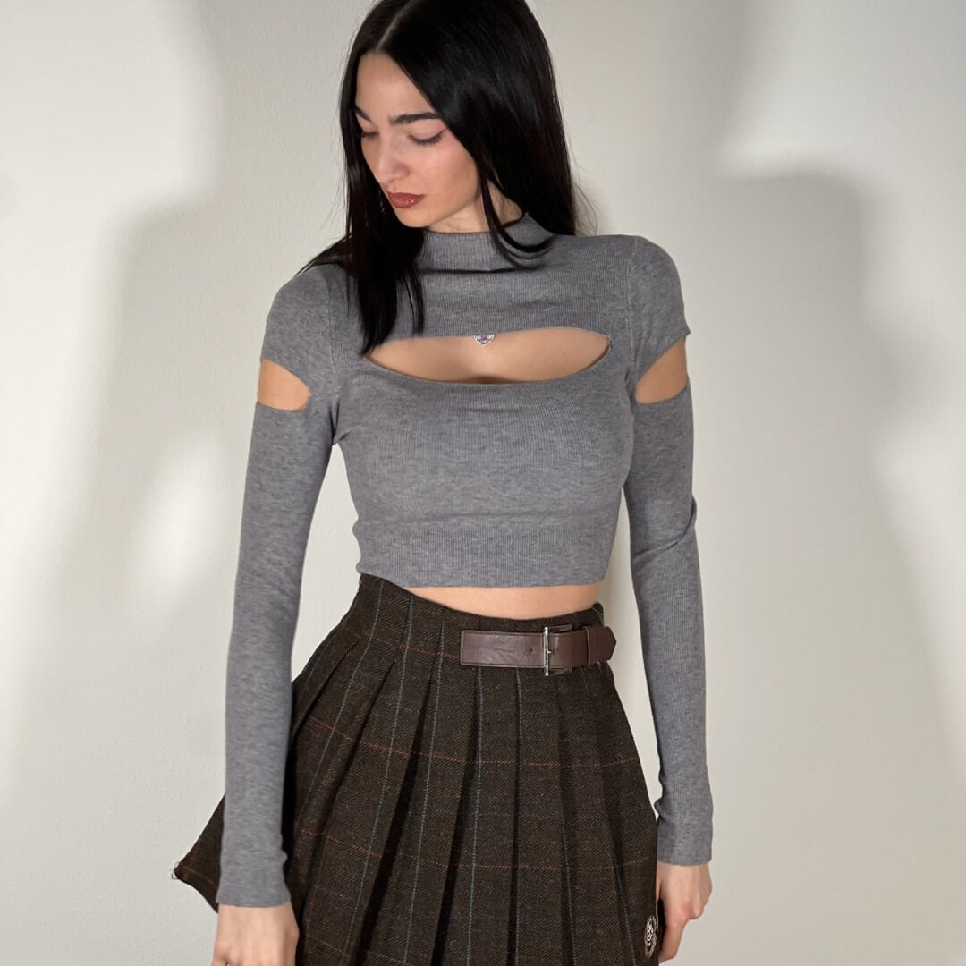 LM - Maglia Cut grigio