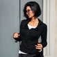 OF - LUMINA Maglia Timo bicolor nero bianco