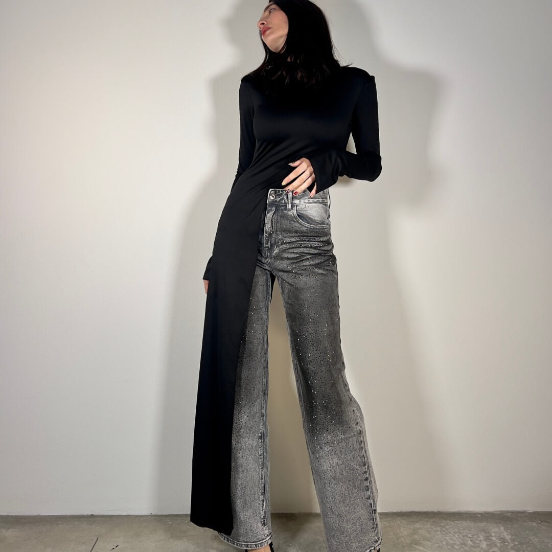 OF - Maglia Telma nero