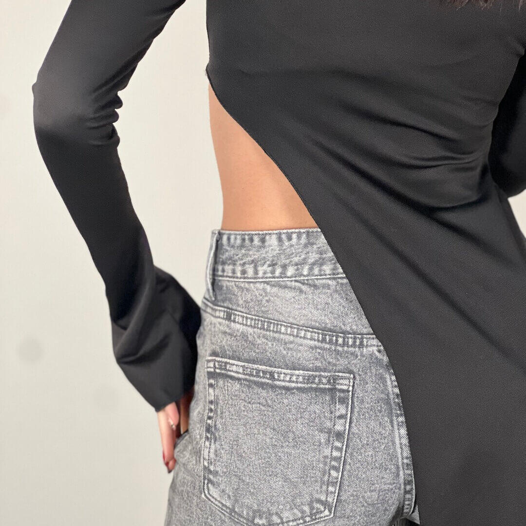 OF - Maglia Telma nero