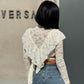 OF - Maglia Clelia pizzo avorio