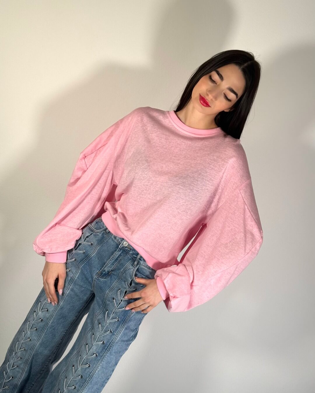 OF - Maglia Sweety rosa