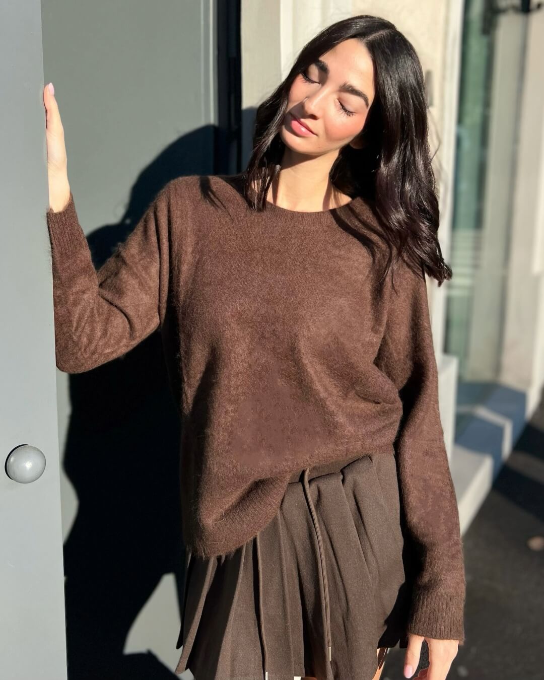 OF - Maglione Lu marrone