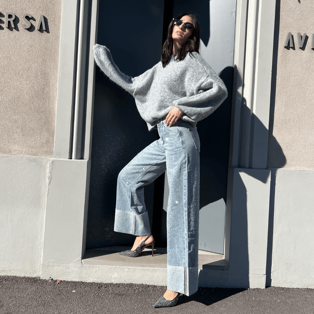 OF - Maglione Rina grigio