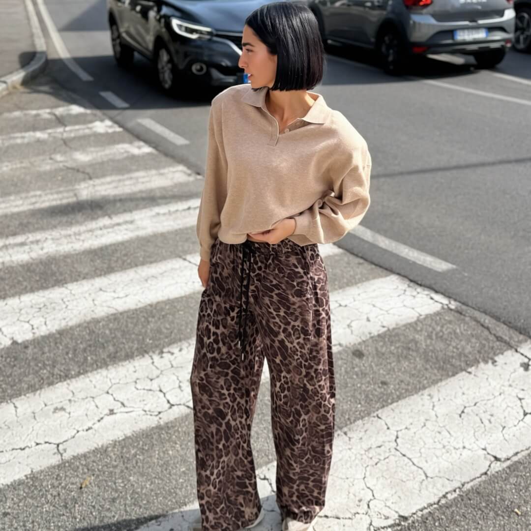 OF - Maglione David beige