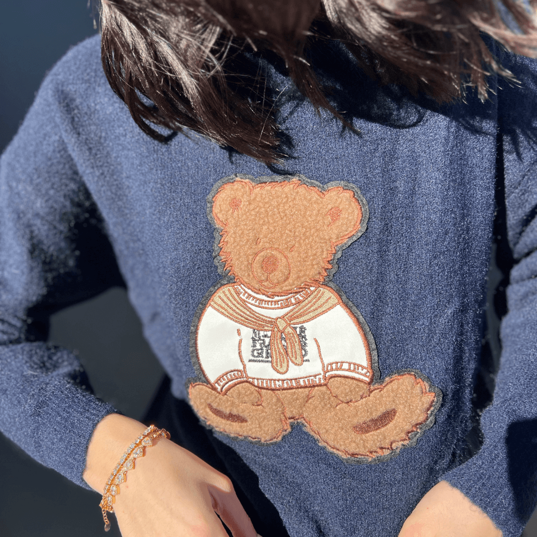 OF - Maglione Henry blu