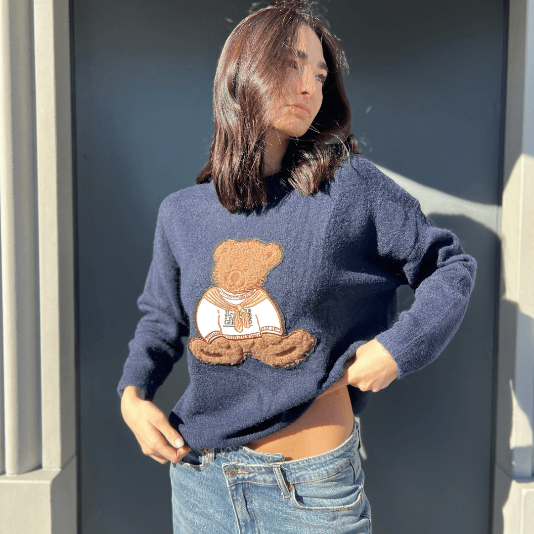 LM - Maglione Henry blu