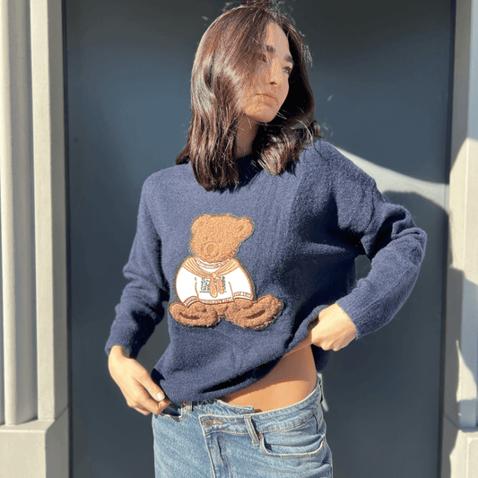 LM - Maglione Henry blu