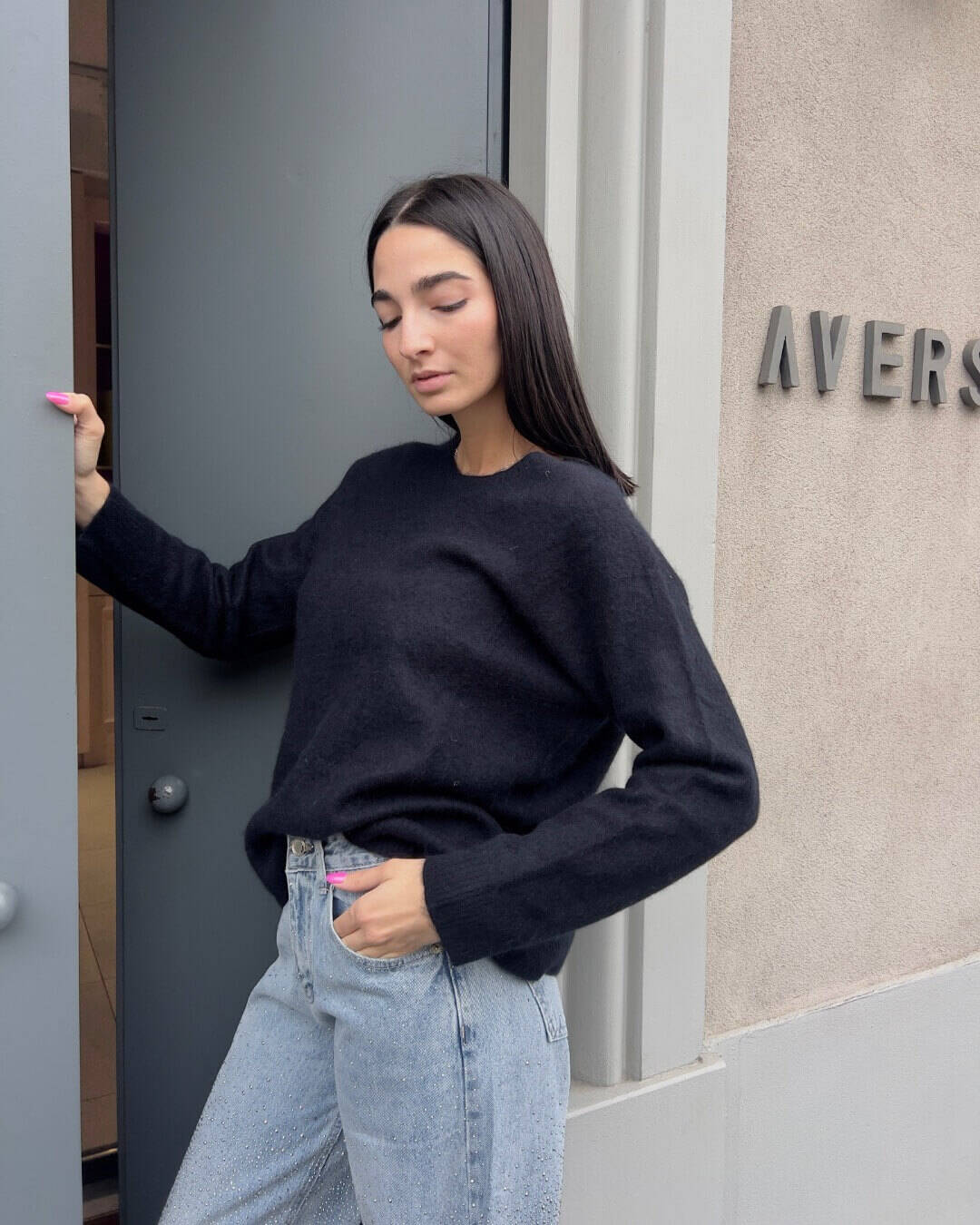 OF - Maglione Lu blu