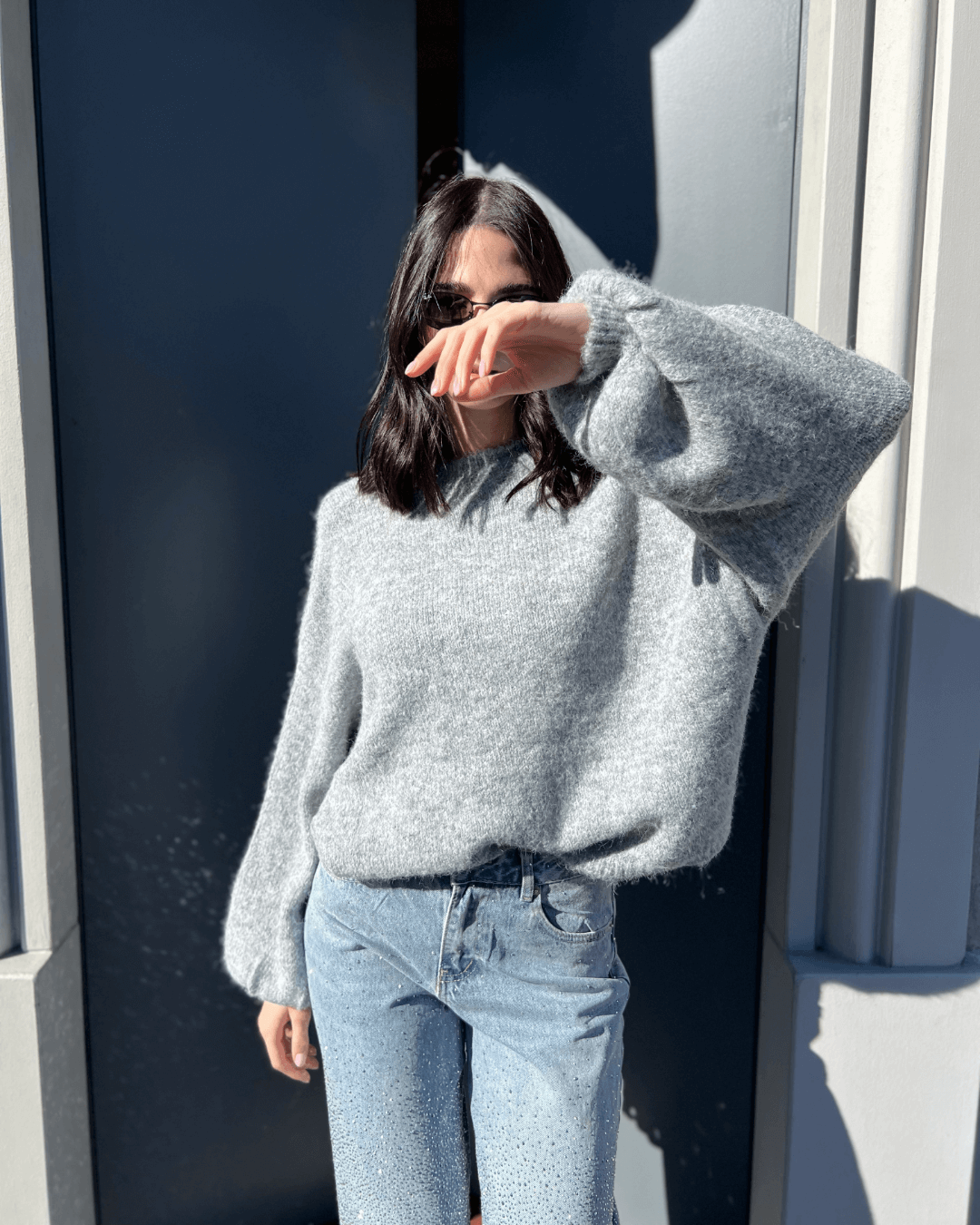 OF - Maglione Rina grigio