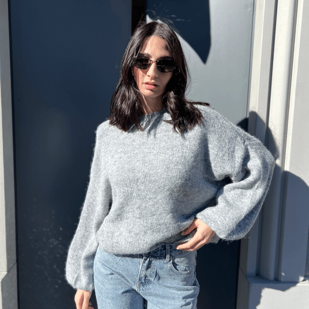 LM - Maglione Rina grigio