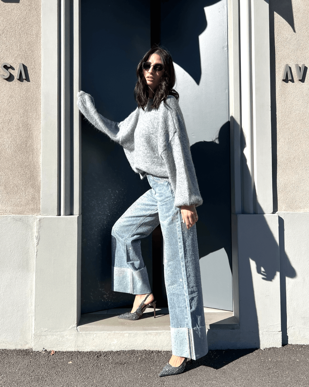 OF - Maglione Rina grigio