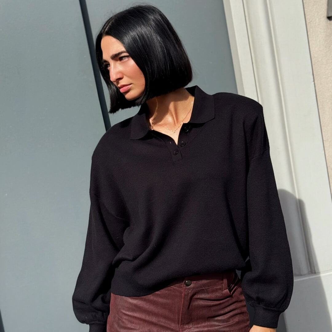 LM - Maglione David nero