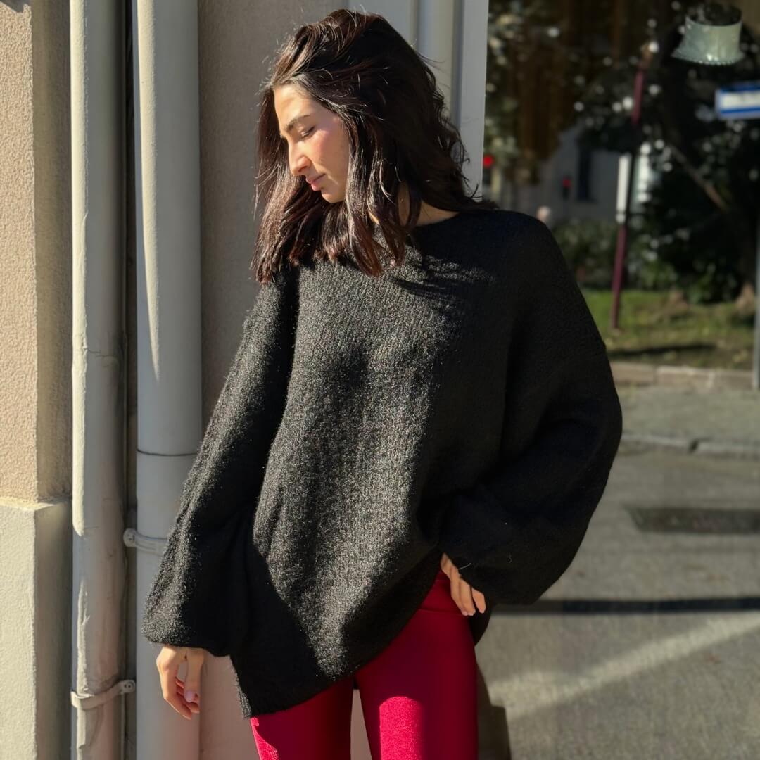 LM - Maglione Susanna nero