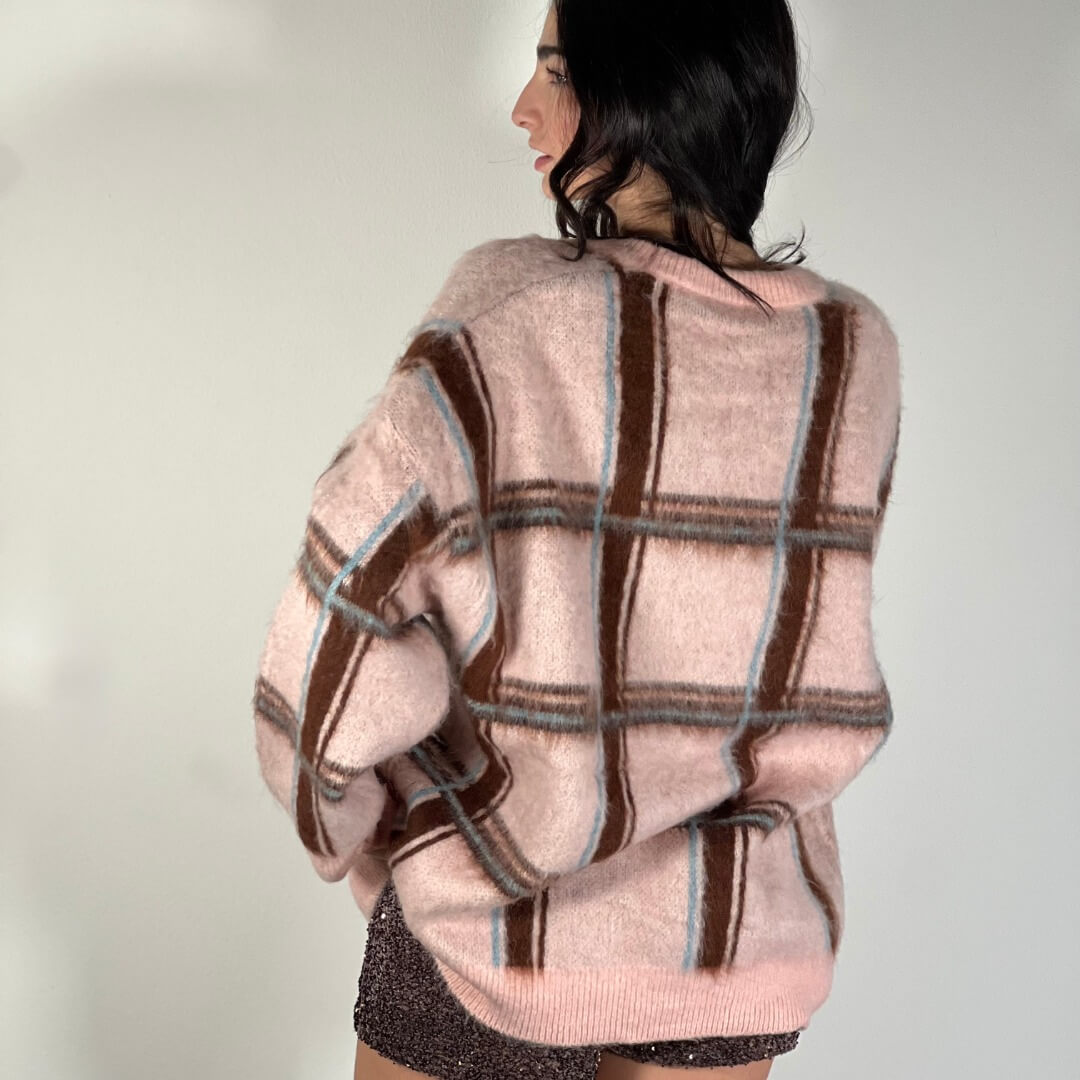 OF - Maglione Cotton rosa