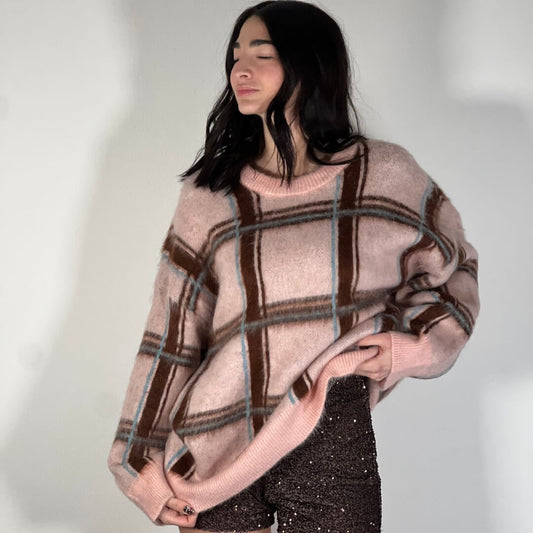 LM - Maglione Cotton rosa