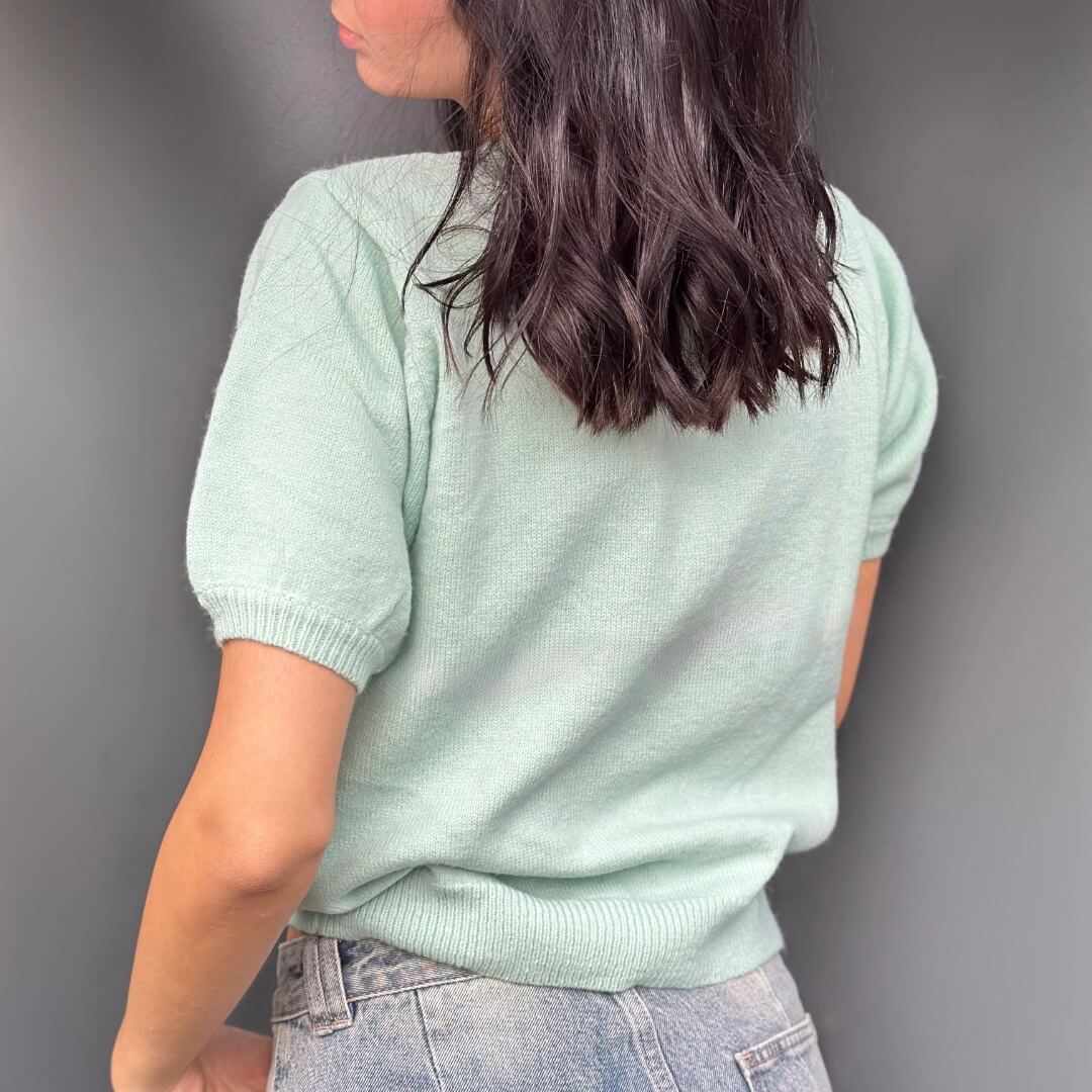 OF - Maglione Helon teddy rosa