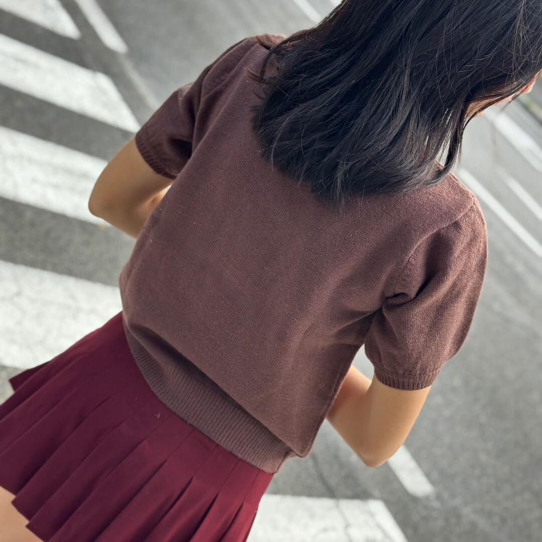 OF - Maglione Ferdinand teddy marrone