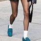 OF - Mocassino Atena strass turquoise