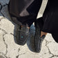 OF - Mocassino Atena strass nero