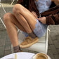 OF - Mocassino Maxi taupe e raffia