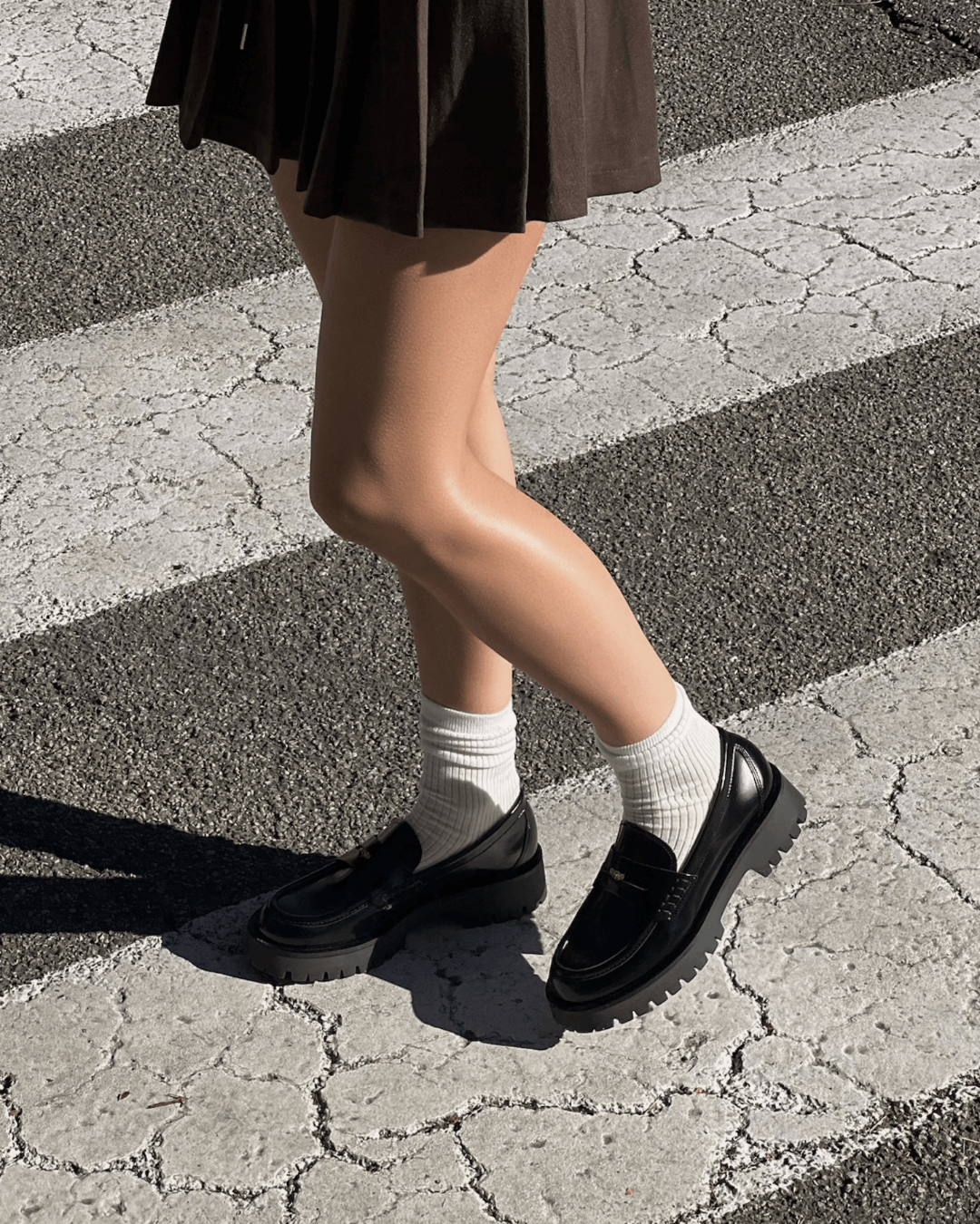 OF - Mocassino Mickey nero con moneta