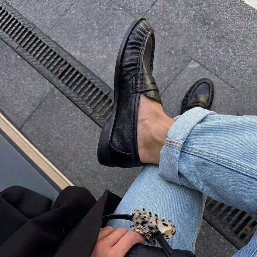 OF - Mocassino Charlotte nero
