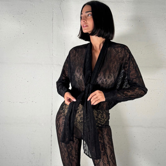 LM - ODI ODI Body Oria pizzo nero