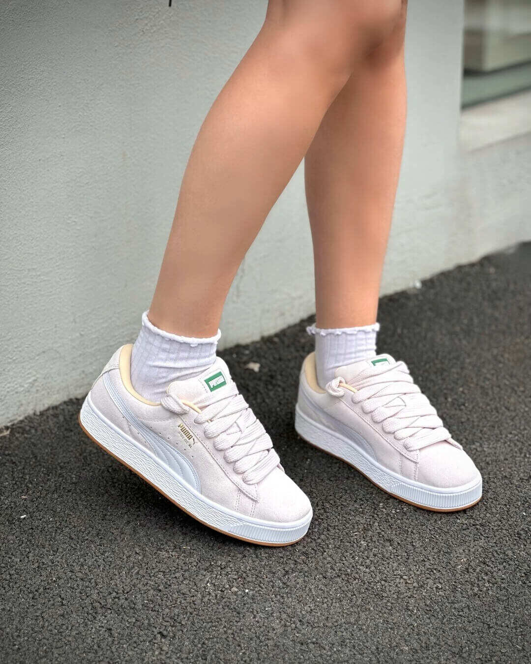 OF - PUMA Suede xl jasmine flower