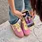 OF - PUMA Palermo poised pink gold moon