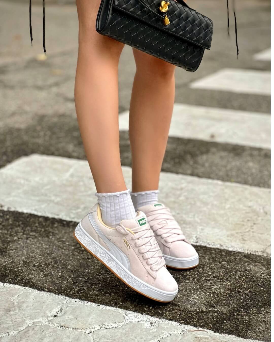 OF - PUMA Suede xl jasmine flower