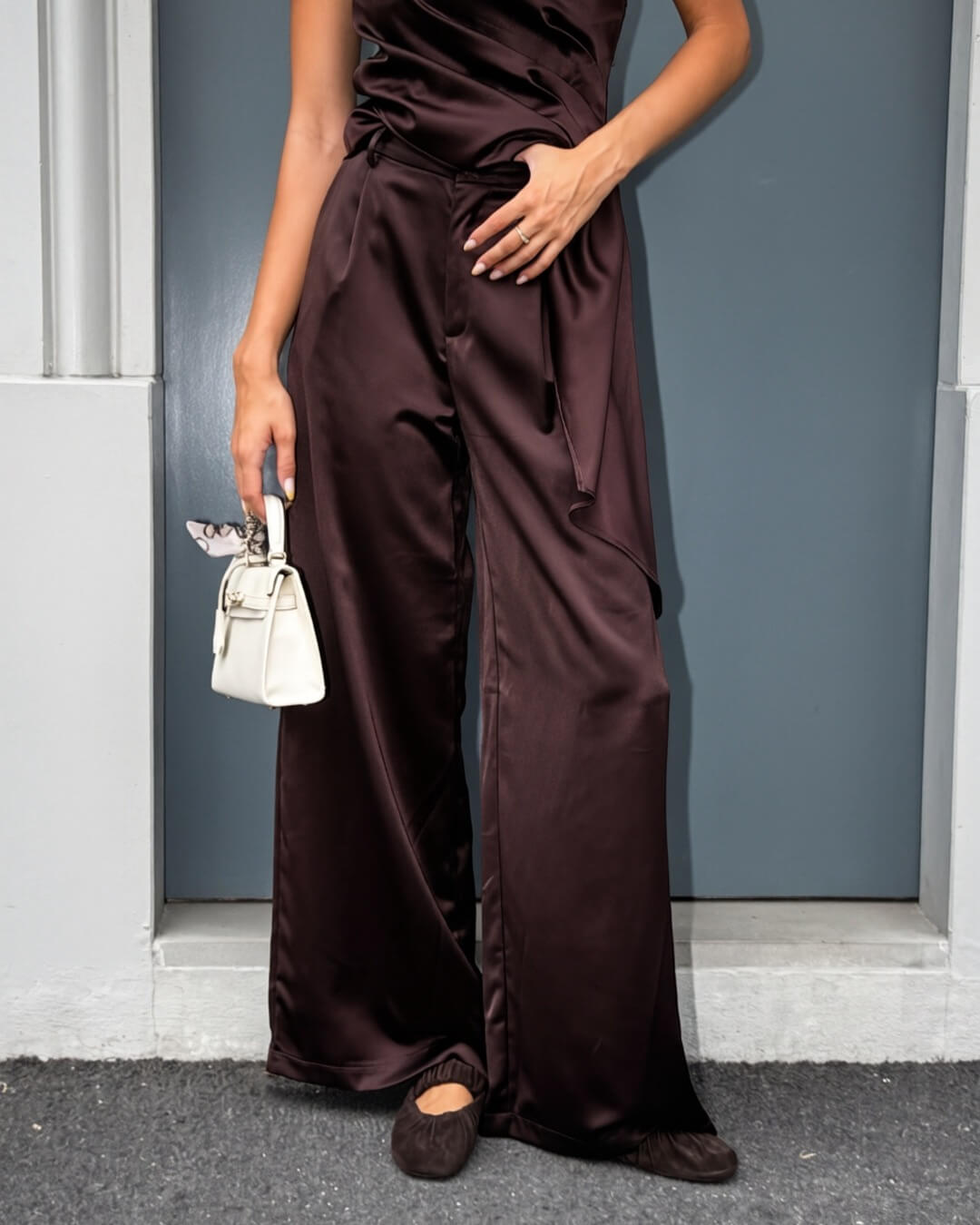 OF - LUMINA Pantalone Dean marrone