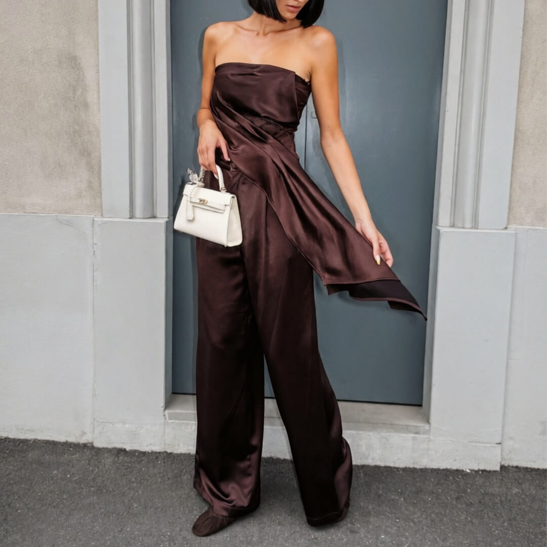 OF - LUMINA Pantalone Dean marrone