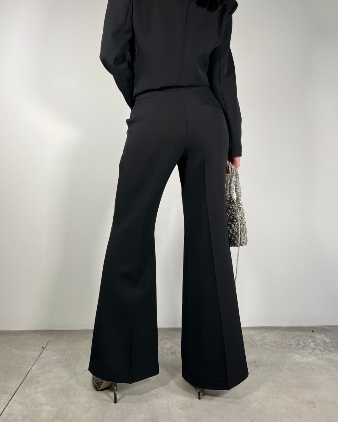 OF - LUMINA Pantalone Tex nero