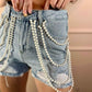 OF - Shorts Pearl denim