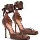 LM - Steve Madden Larina dark brown satin