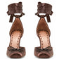 LM - Steve Madden Larina dark brown satin