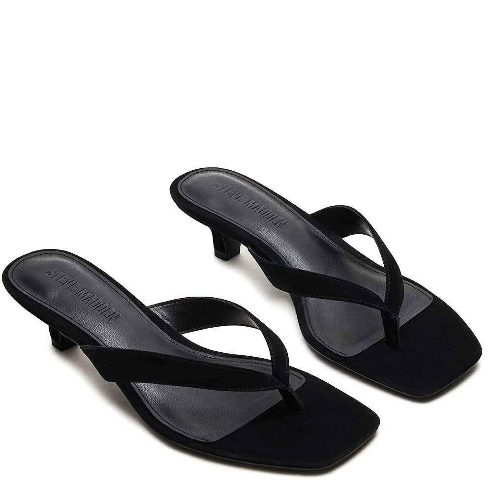 LM - Steve Madden Tracie black suede