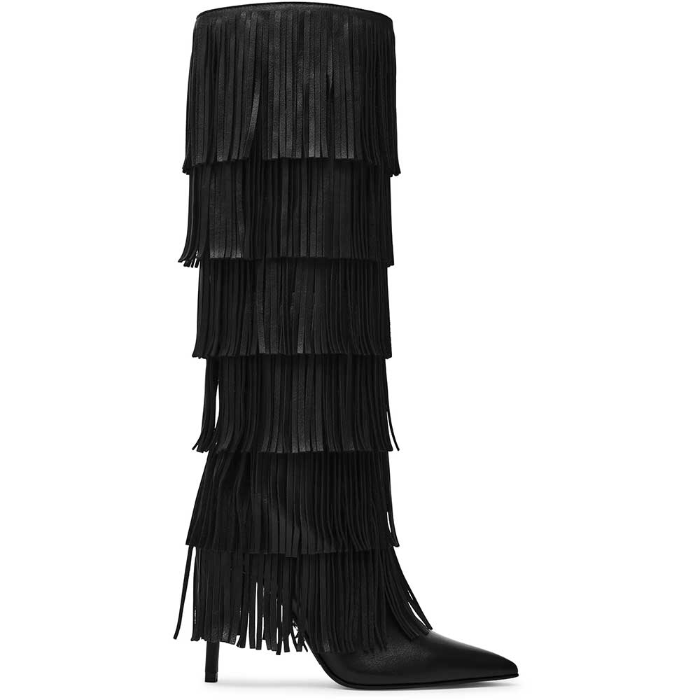 LM - Steve Madden Wanderlust black leather