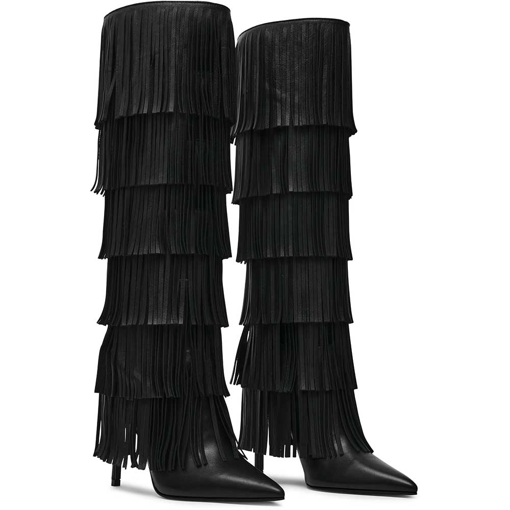 LM - Steve Madden Wanderlust black leather