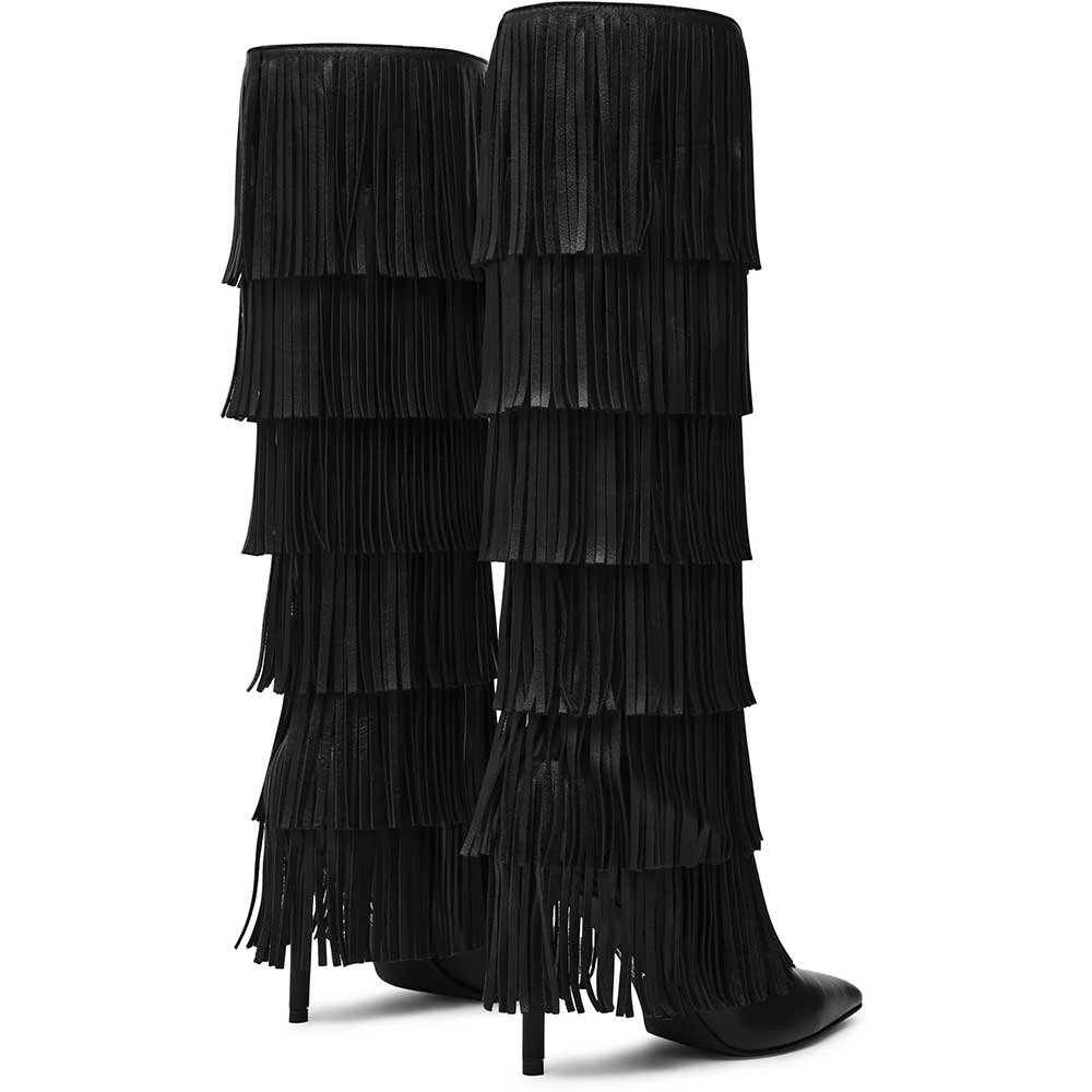 LM - Steve Madden Wanderlust black leather