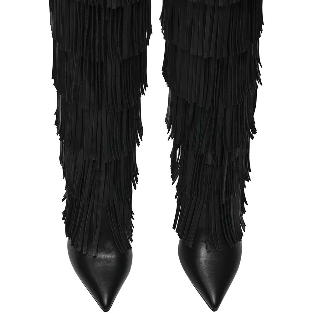 LM - Steve Madden Wanderlust black leather