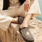 OF - Sabot Tiana strass nero