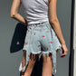 OF - Salopette Country denim con ciliegie