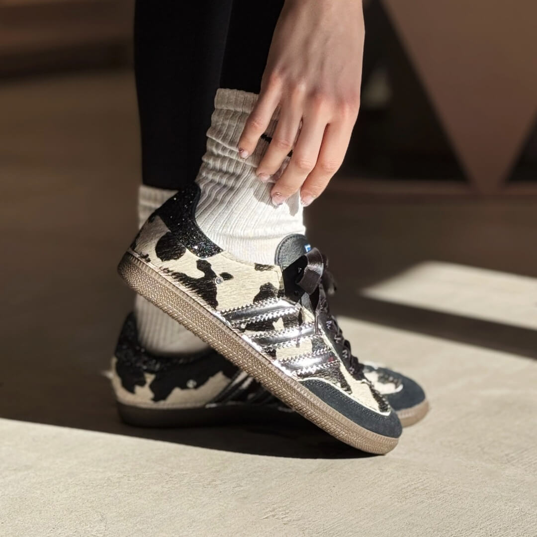 OF - Adidas Samba Austin cow print