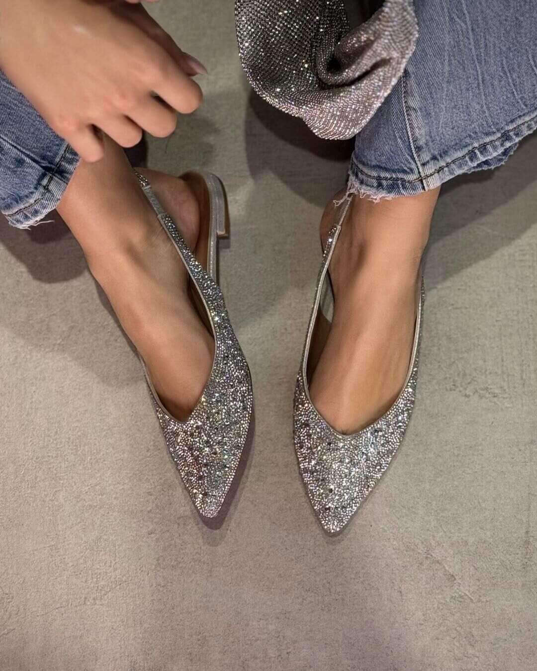 OF - Steve Madden Care-r rhinestone