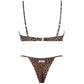 LM - Matinée Bikini top Sabrina e slip Marina maculato
