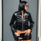 Set Isa ecopelle nero