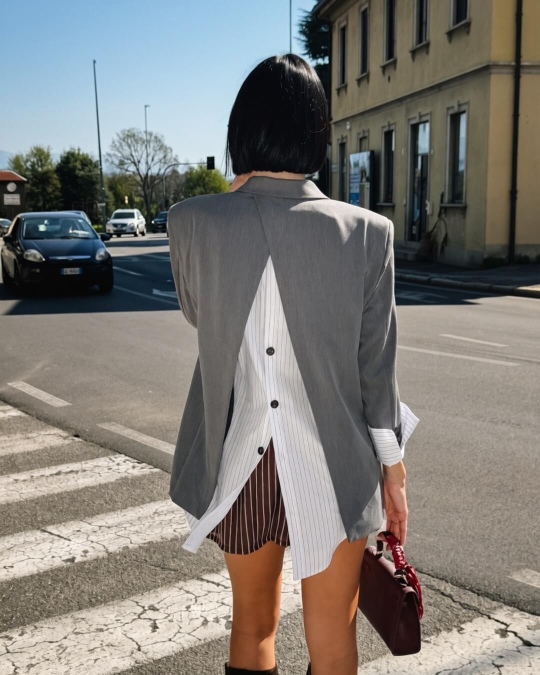 LUMINA Blazer Fred con apertura